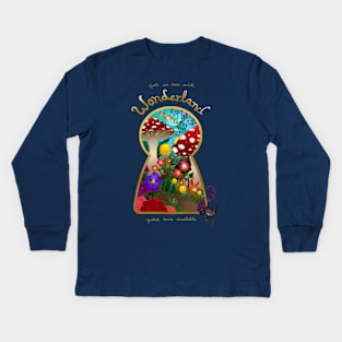 Wonderland Kids Long Sleeve T-Shirt